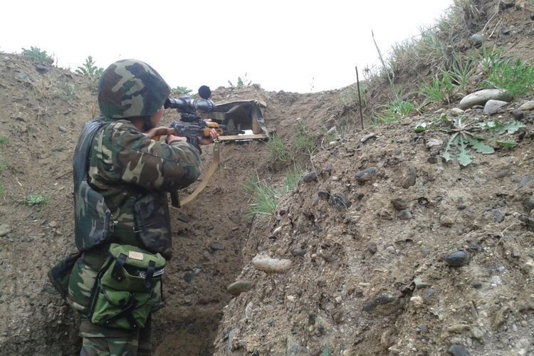Armed forces of Armenia violated ceasefire 21 times throughout the day by using sniper rifles