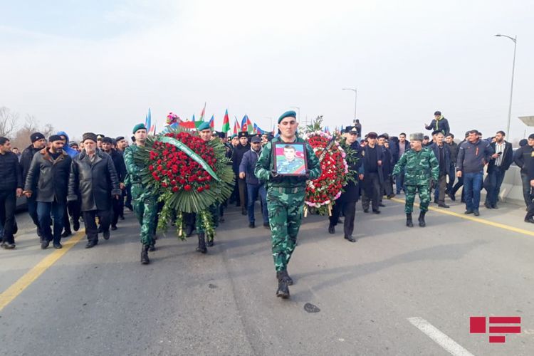 Azerbaijani serviceman, martyred as a result of Armenian provocation laid in rest