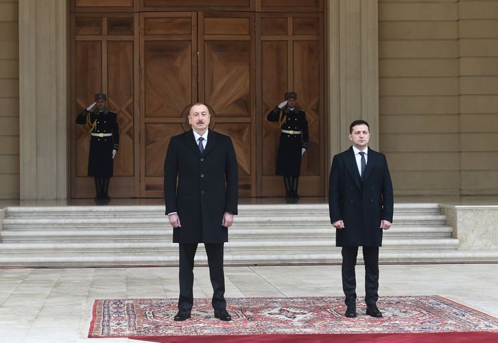 Prezident İlham Əliyev Vladimir Zelenskiyə başsağlığı verib
