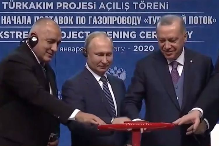 TurkStream gas pipeline put into operation
