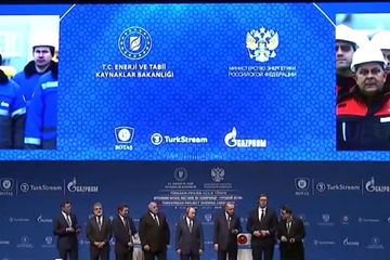 "Türk axını" qaz kəməri istismara verilib