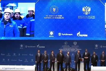 "Türk axını" qaz kəməri istismara verilib