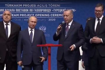 "Türk axını" qaz kəməri istismara verilib