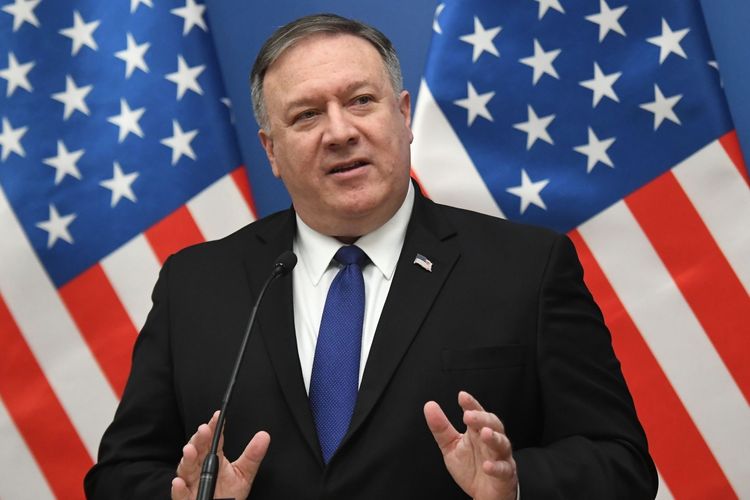 Pompeo discusses Middle East developments with NATO secretary general