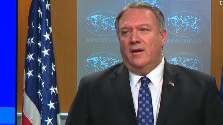 Pompeo discusses Middle East developments with UN secretary general