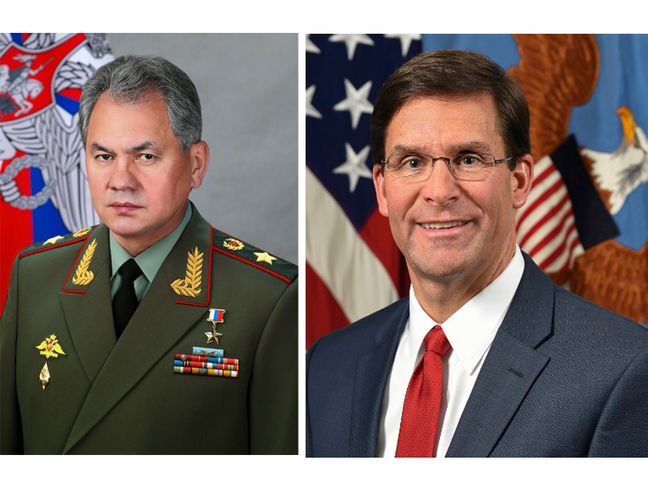 Rusiyanın Müdafiə naziri amerikalı həmkarı ilə Yaxın Şərqdəki vəziyyəti müzakirə edib