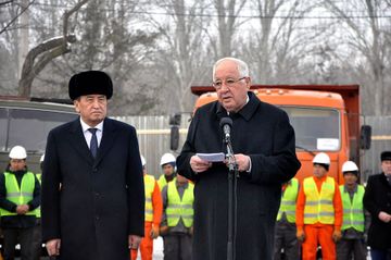 Bişkekdə Azərbaycan-Qırğızıstan dostluq parkının təməli qoyulub