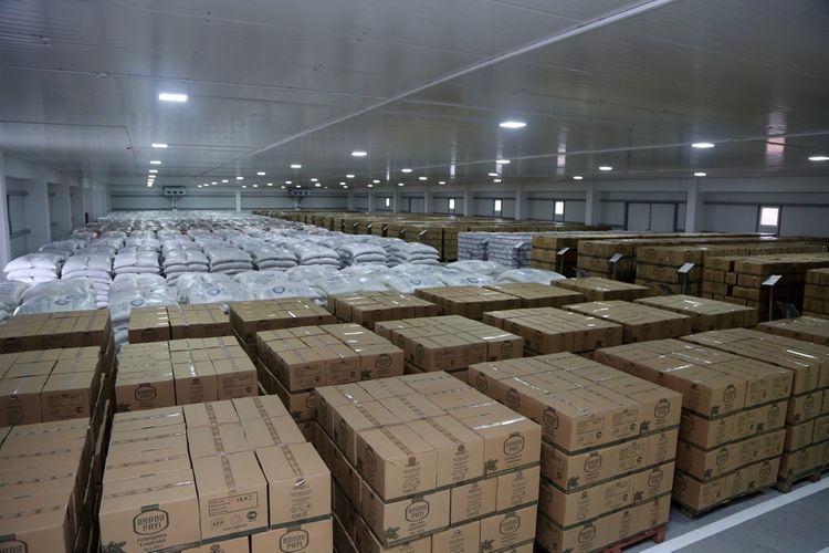 The opening of new food warehouses of the Main Department for Logistic Support held - VIDEO