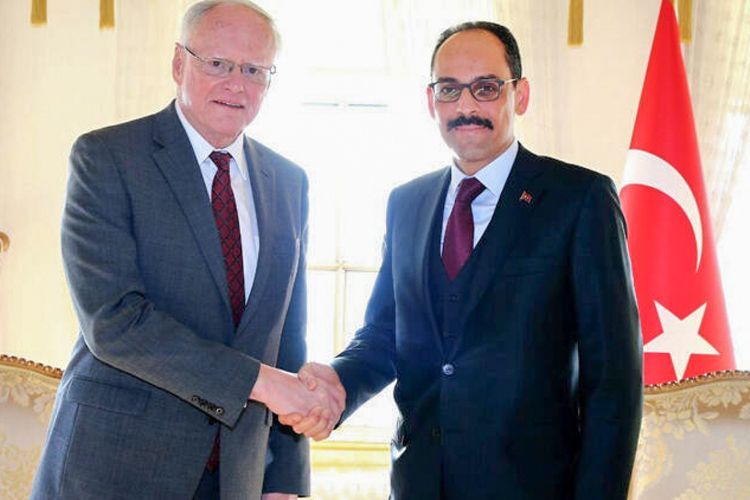  US special envoy for Syria meets Turkey’s presidential spokesman
