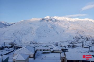 Şimal bölgəsinə qar yağıb, temperatur mənfi 11 dərəcəyədək enib