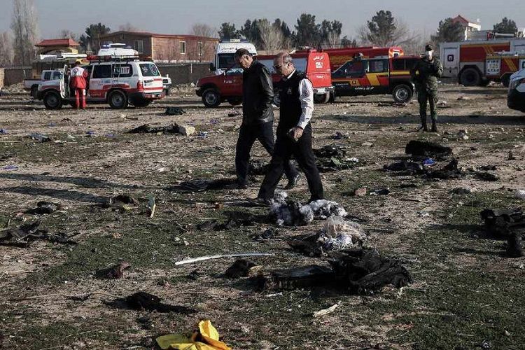 İranda vurulan təyyarənin "qara qutu"larının oxunması Ukraynada aparılacaq