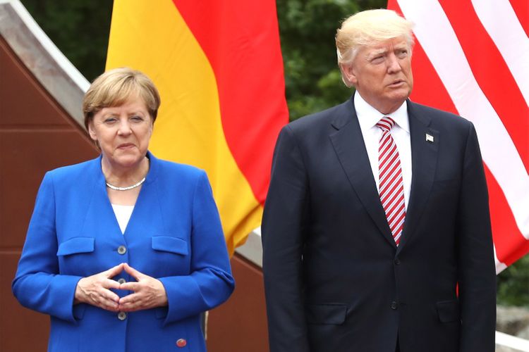 Donald Tramp və Angela Merkel arasında telefon danışığı olub