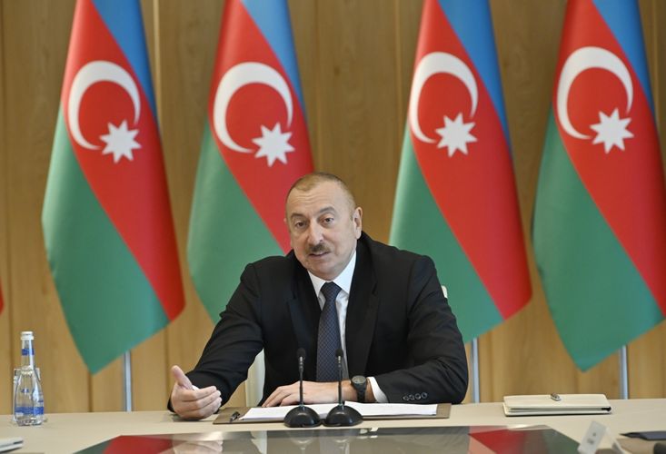 Azərbaycan Prezidenti: "Ötən il xarici turistlər təkcə bank kartları ilə Azərbaycanda 1 milyard 260 milyon manat pul xərcləyib"