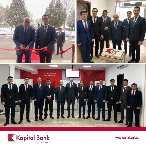 "Kapital Bank" Naxçıvanda daha üç filialını yeniləyib