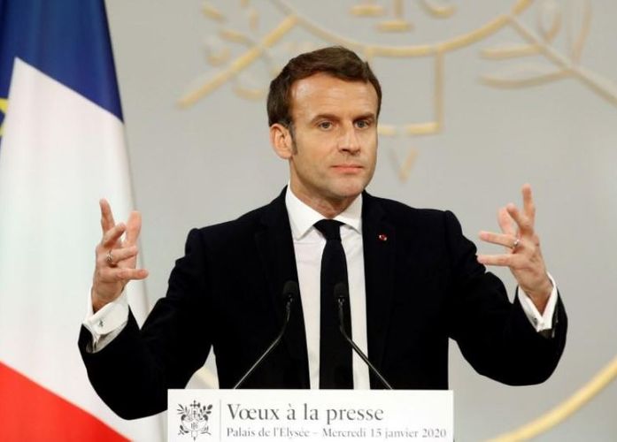 Macron hopes China-U.S. trade deal will not bring new U.S.-EU tensions