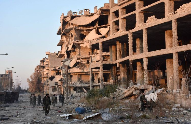 Четыре человека погибли при ракетном обстреле Алеппо