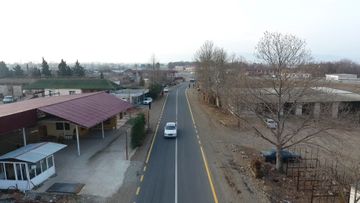 Şəmkirdə üç istiqamət üzrə 32,9 km uzunluğunda yol yenidən qurulub - FOTO