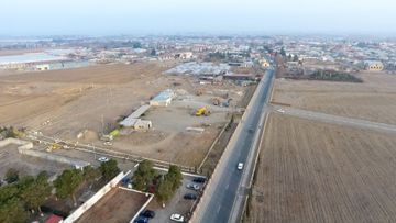 Şəmkirdə üç istiqamət üzrə 32,9 km uzunluğunda yol yenidən qurulub - FOTO
