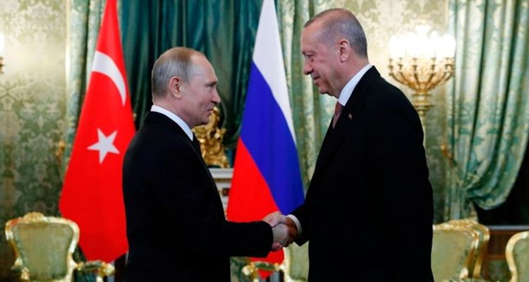 Erdogan, Putin meeting ahead of Berlin conference on Libya