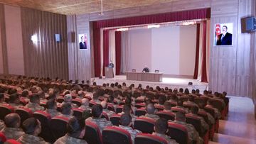 Naxçıvan Qarnizonu qoşunlarında müxtəlif ixtisaslar üzrə toplantılar keçirilir
