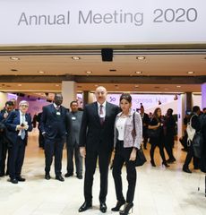 Prezident İlham Əliyev Davos Dünya İqtisadi Forumunun “Strateji baxış: Avrasiya” mövzusunda panel iclasında iştirak edib