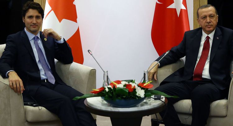 Trudeau, Erdogan agree on need to de-escalate tensions in Middle East