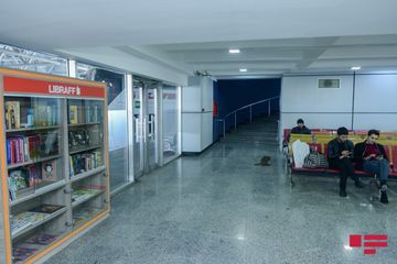 Bakı Beynəlxalq Avtovağzalında "Libraff"ın oxu məntəqələri yaradılıb