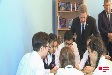Britaniya səfirliyi Bərdədə Resurs və Təlim mərkəzi açıb