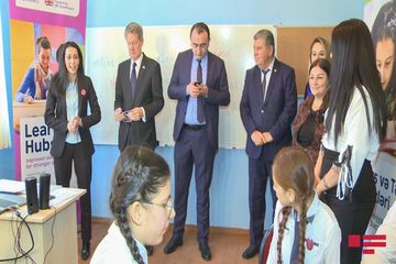 Britaniya səfirliyi Bərdədə Resurs və Təlim mərkəzi açıb