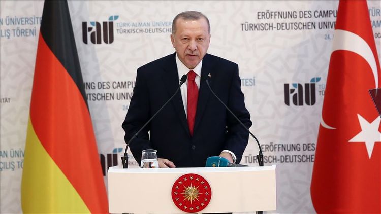 Erdogan: "Turkish-German University symbol of friendship"