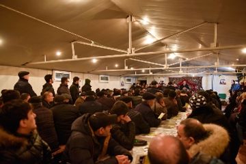 ®  İqbal Ağazadənin İ.İsmayılov küçəsində seçiciləri ilə növbəti görüşü olub