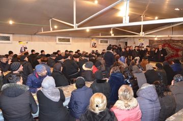 ®  İqbal Ağazadənin İ.İsmayılov küçəsində seçiciləri ilə növbəti görüşü olub