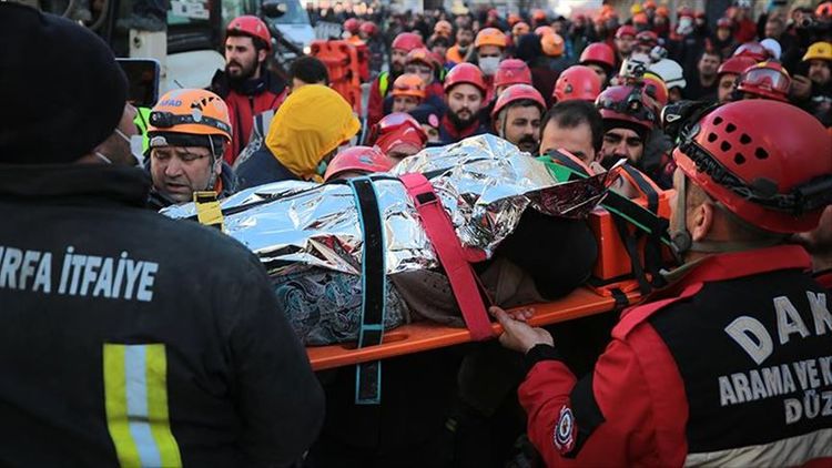 Turkish Rescue Services carry out operations after massive earthquake claims 22 lives 