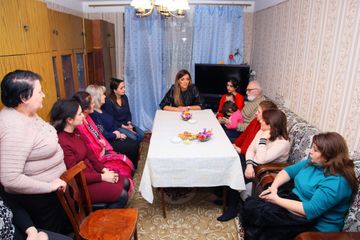 ®Könül Nurullayeva seçicilərlə görüşüb - VİDEO