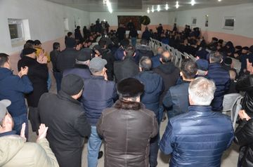 ®İqbal Ağazadə Mehmandarov küçəsində seçicilərlə görüşüb - FOTO