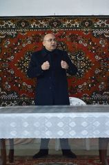 ®İqbal Ağazadə Mehmandarov küçəsində seçicilərlə görüşüb - FOTO