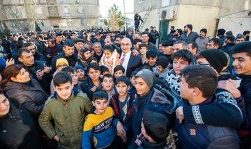 ®İqbal Ağazadənin Naximov sakinləri ilə görüşündə yenə izdiham yaşanıb - FOTO
