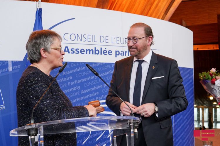 Liliane Maury Pasquier hands over the post of PACE president
