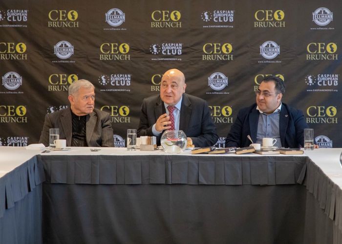 Caspian European Club resumes CEO Brunch events