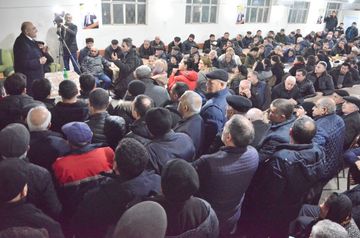  ® İqbal Ağazadənin Mehmandarov küçəsində növbəti görüşü olub - FOTO