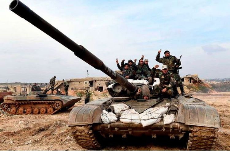 Армия Сирии вошла в город Мааррет-эн-Нууман на юго-востоке провинции Идлиб