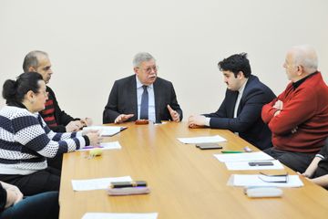 Akademik Milli Dram Teatrında yeni tamaşanın məşqlərinə başlanılıb 