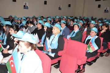 ® Siyavuş Novruzov Şahbuz şəhər ictimaiyyətinin nümayəndələri ilə görüşüb
