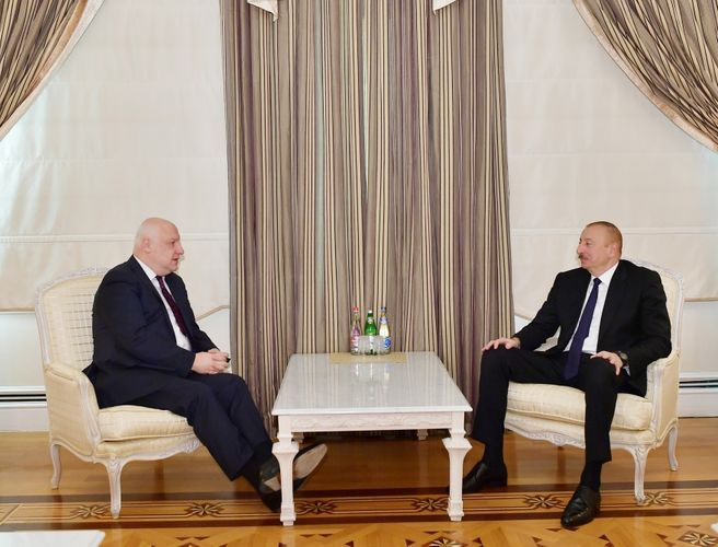 Президент Ильхам Алиев принял президента Парламентской ассамблеи ОБСЕ - ОБНОВЛЕНО