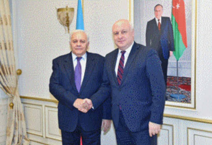 Ogtay Asadov meets OSCE PA President 