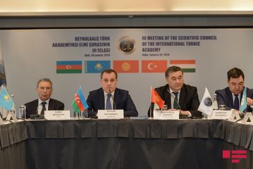 Bakıda Beynəlxalq Türk Akademiyası Elmi Şurasının III iclası keçirilib - FOTO