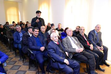 ® Deputatlığa namizəd Məşhur Məmmədov seçicilərlə növbəti görüş keçirib