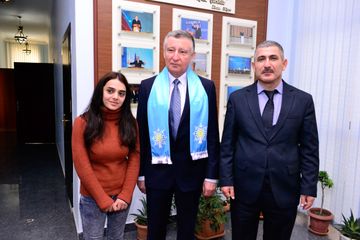 ® Deputatlığa namizəd Məşhur Məmmədov seçicilərlə növbəti görüş keçirib