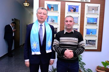 ® Deputatlığa namizəd Məşhur Məmmədov seçicilərlə növbəti görüş keçirib