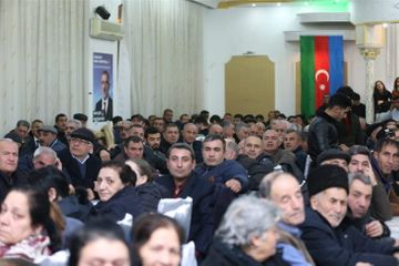 ® Rauf Arifoğlunun möhtəşəm görüşü - Seçicilər: “Biz seçimimizi etmişik..."  - FOTO - VİDEO
